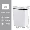 Motion Sensor Smart Trash Can with Foot Pedal