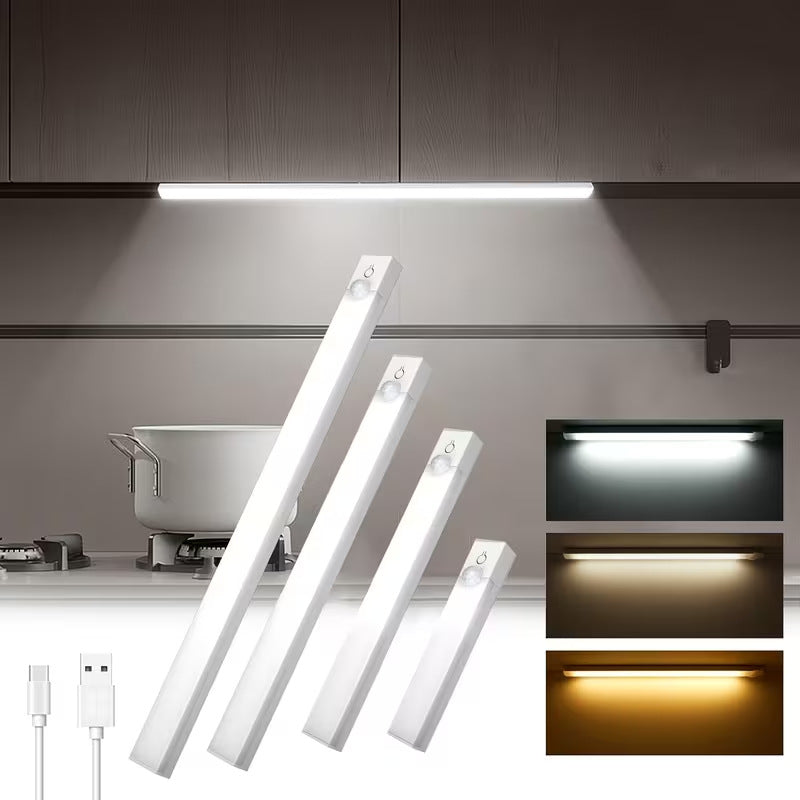 Ultra-Thin Motion Sensor Under-Cabinet LED Light