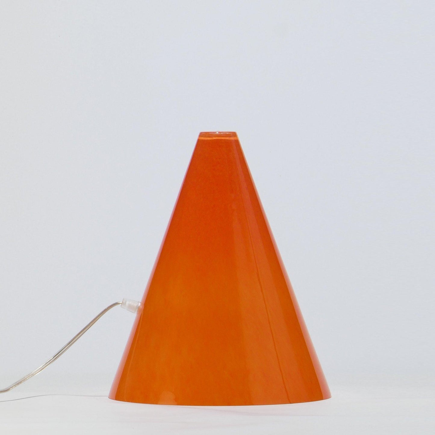 Candeeiro de mesa GEOMETRIC Cone Laranja